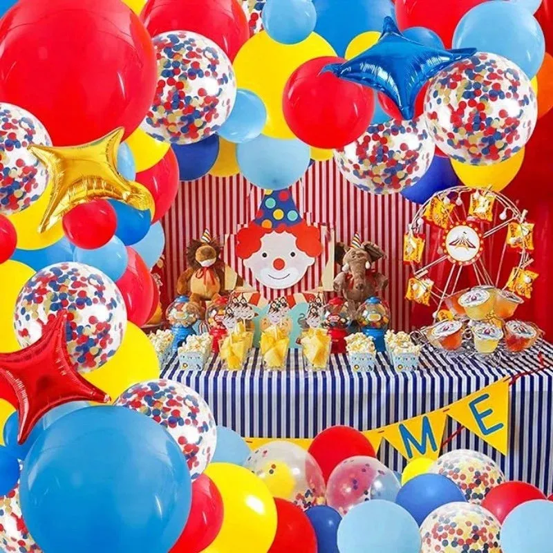 149 Pcs Popcorn Arch Balloon Set Suitable For Carnival Party Happy Birthday Balloon Party And Other Occasions Decoration