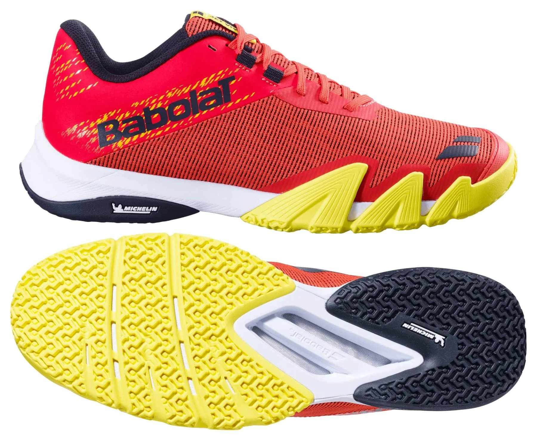 Babolat Jet Viva Mens Padel Shoes - Poppy Red