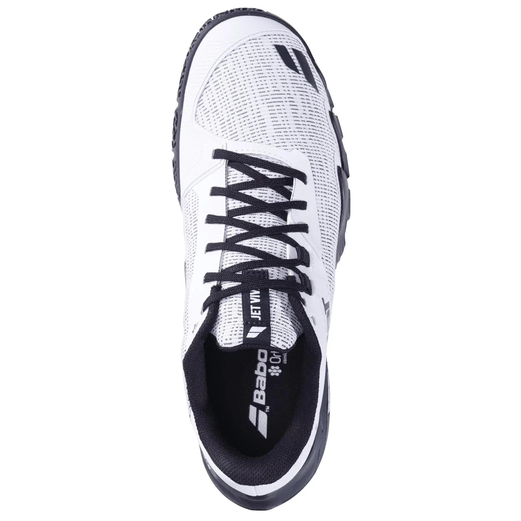 Babolat Jet Viva Mens Padel Shoes - White / Black