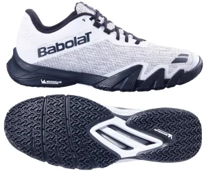 Babolat Jet Viva Mens Padel Shoes - White / Black