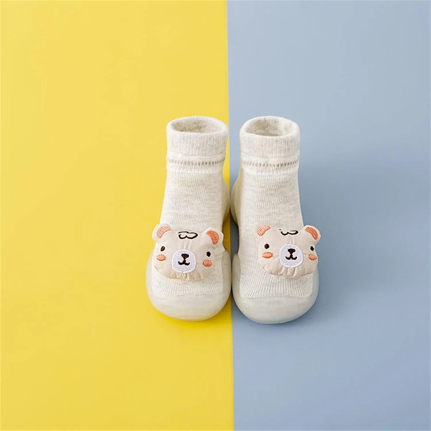 Baby Girl Shoes,Baby Sock Shoes Toddler Newborn Boys Girls First Walking Shoes Cute Cartoon Antislip 0-3 Years
