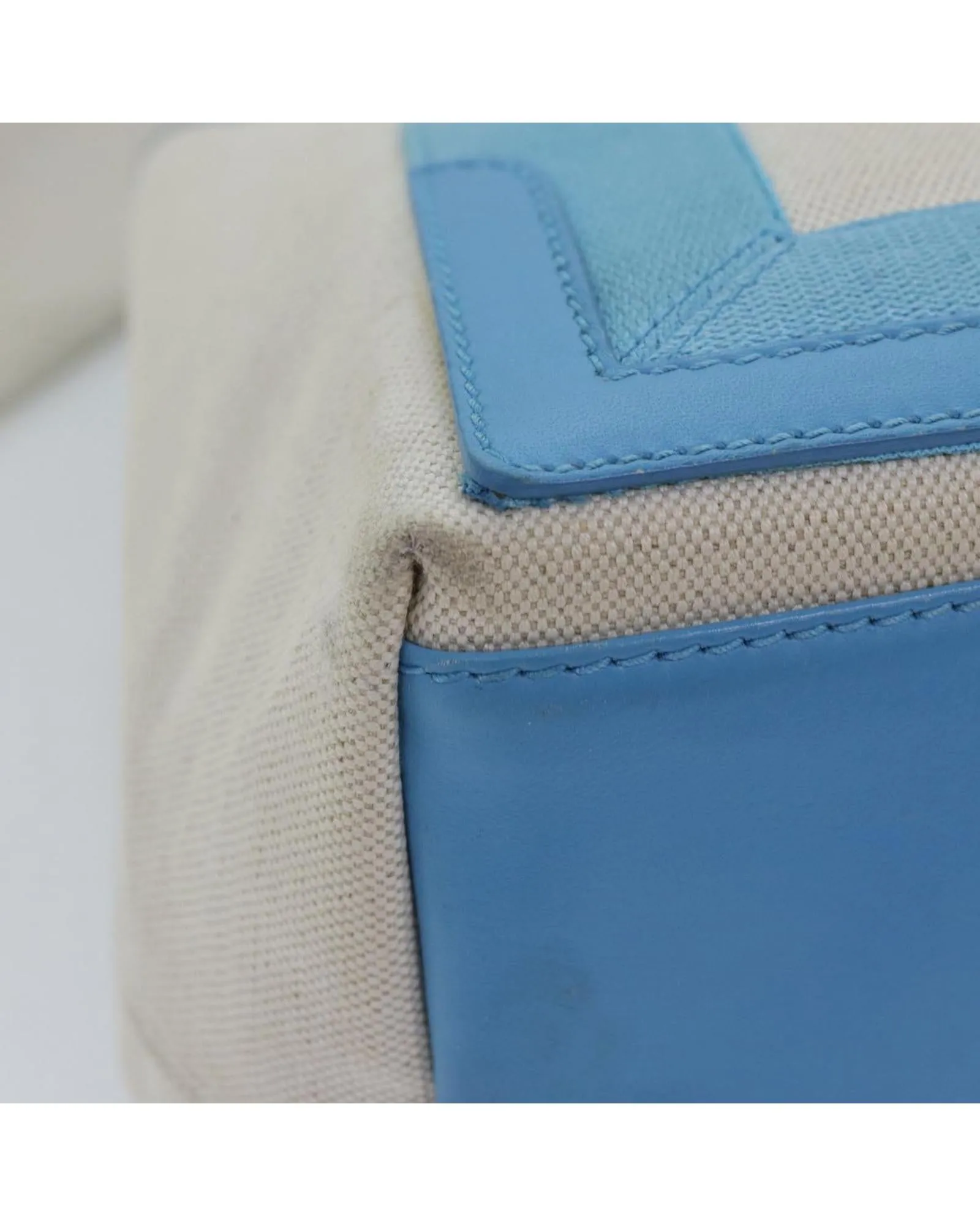 Canvas Navy Cabas S Hand Bag