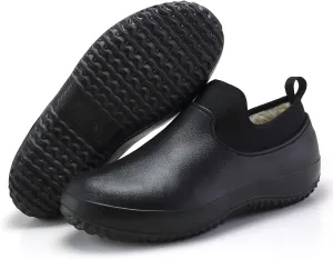 Chef Slip-Resistant Waterproof Work Shoes, Black