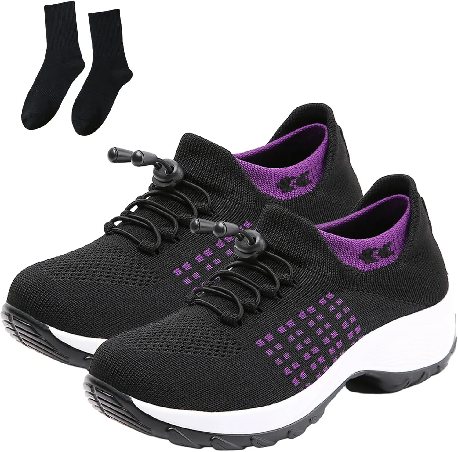 Comfort Wear Orthowear Shoes for Women, Comfortwear Ortho Stretch Cushion Shoes, Air Cushion Ortho Plantar Fasciitis Relief