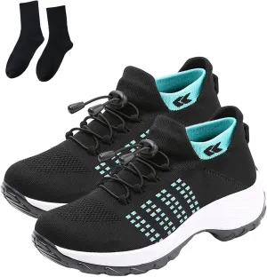Comfort Wear Orthowear Shoes for Women, Comfortwear Ortho Stretch Cushion Shoes, Air Cushion Ortho Plantar Fasciitis Relief
