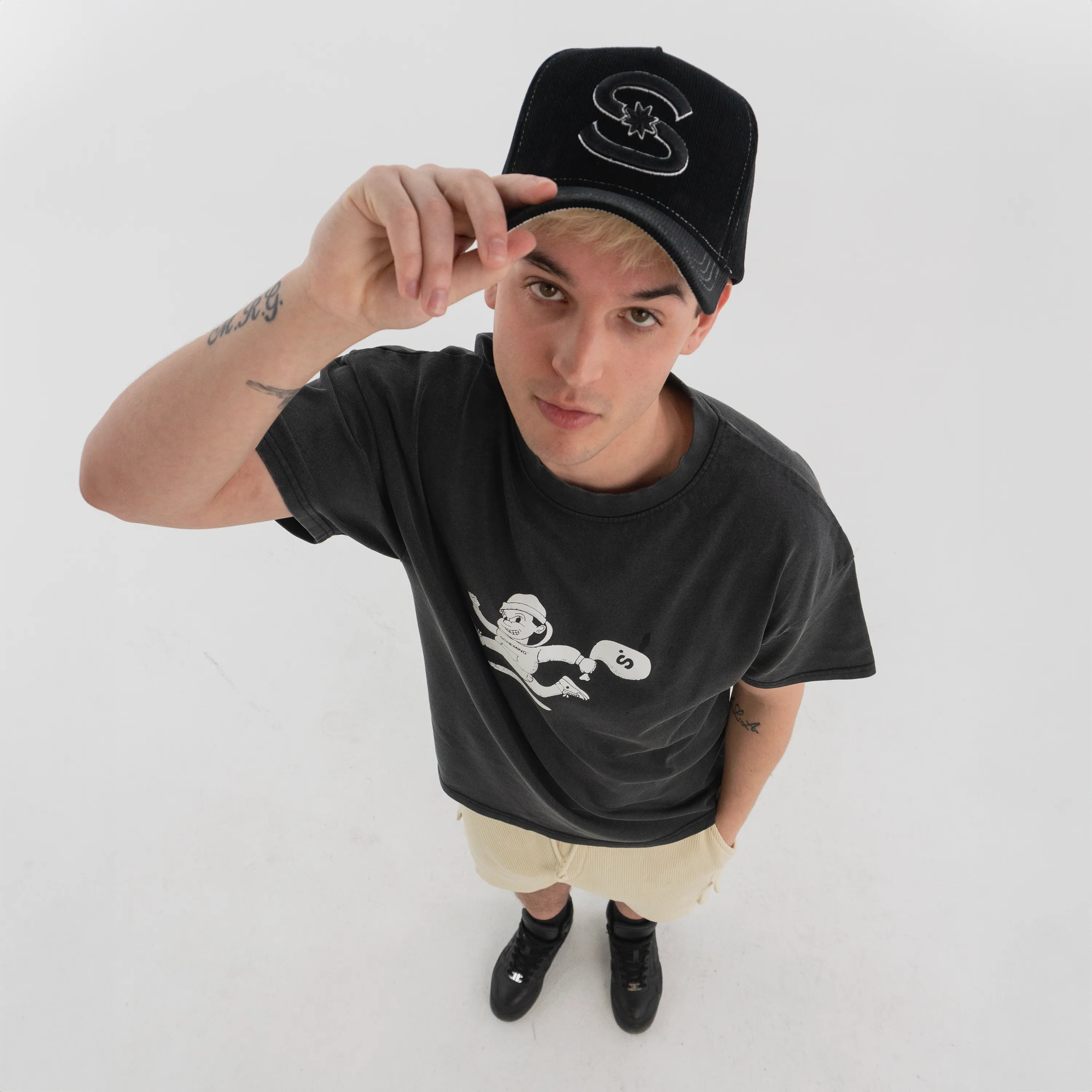 Corduroy Two-tone cap