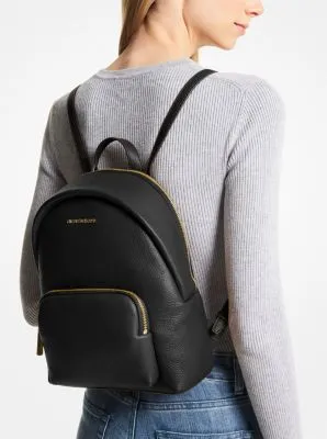 Erin Medium Pebbled Leather Backpack