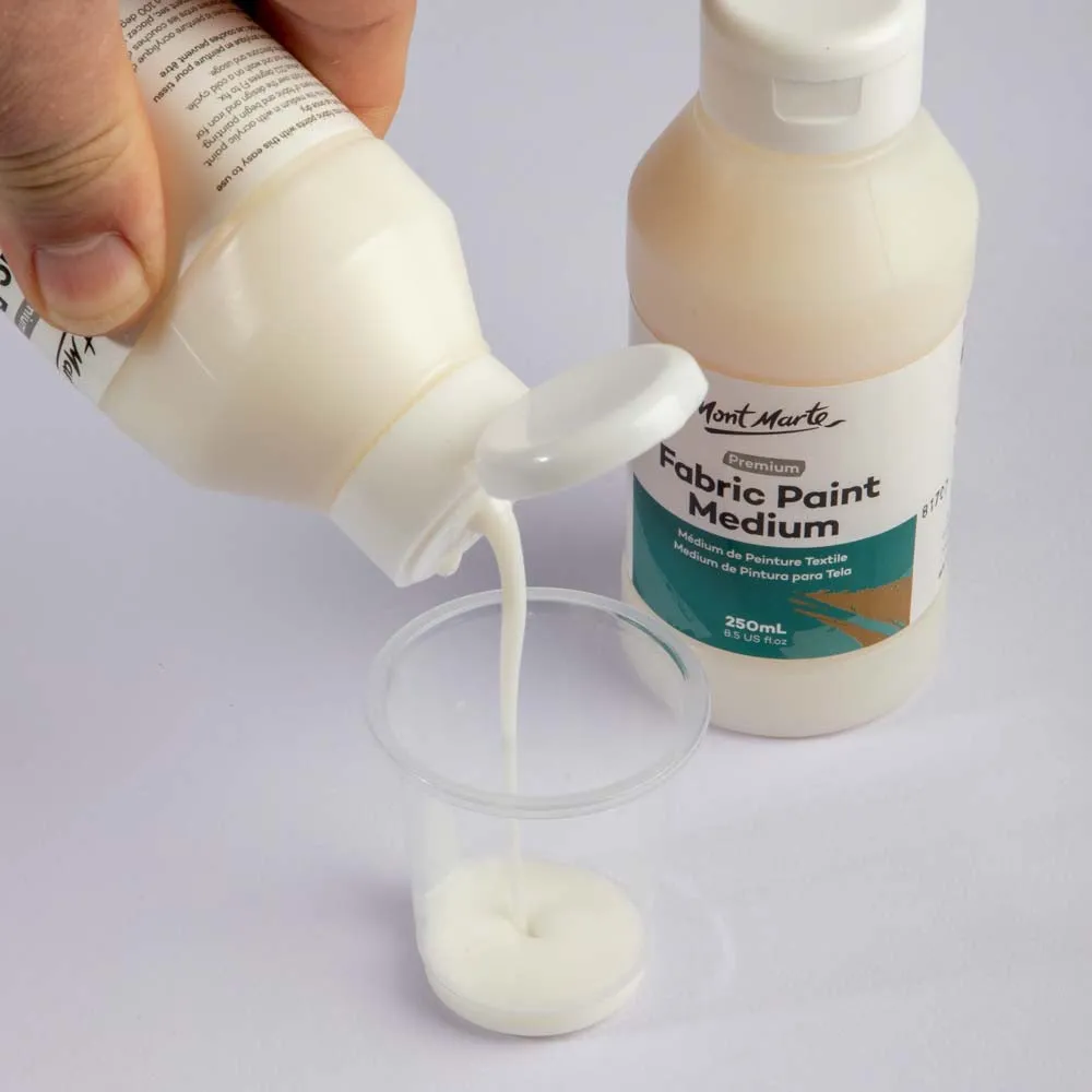 Fabric Paint Medium Premium 250ml (8.5 US fl.oz)