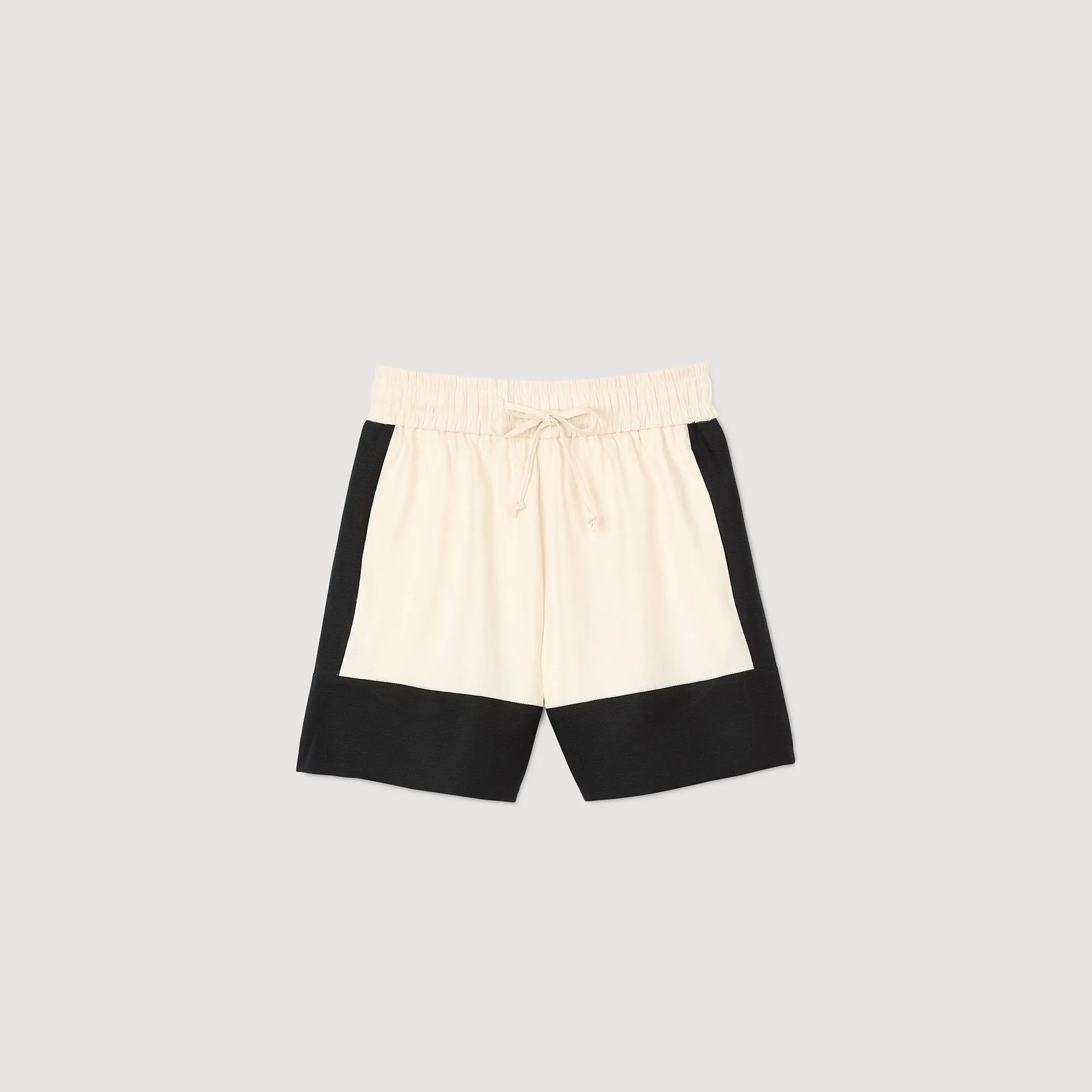 Gregor Two-Tone Shorts Ecru