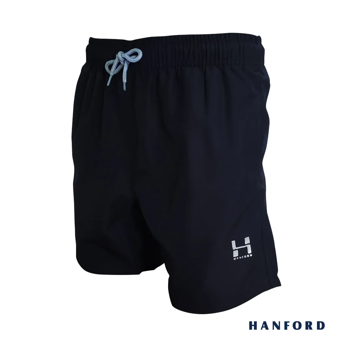 Hanford Men Shorts w/ Drawstring w/ Mesh Pouch Brett - Polar Night / Lyon Blue (1PC/SinglePack)