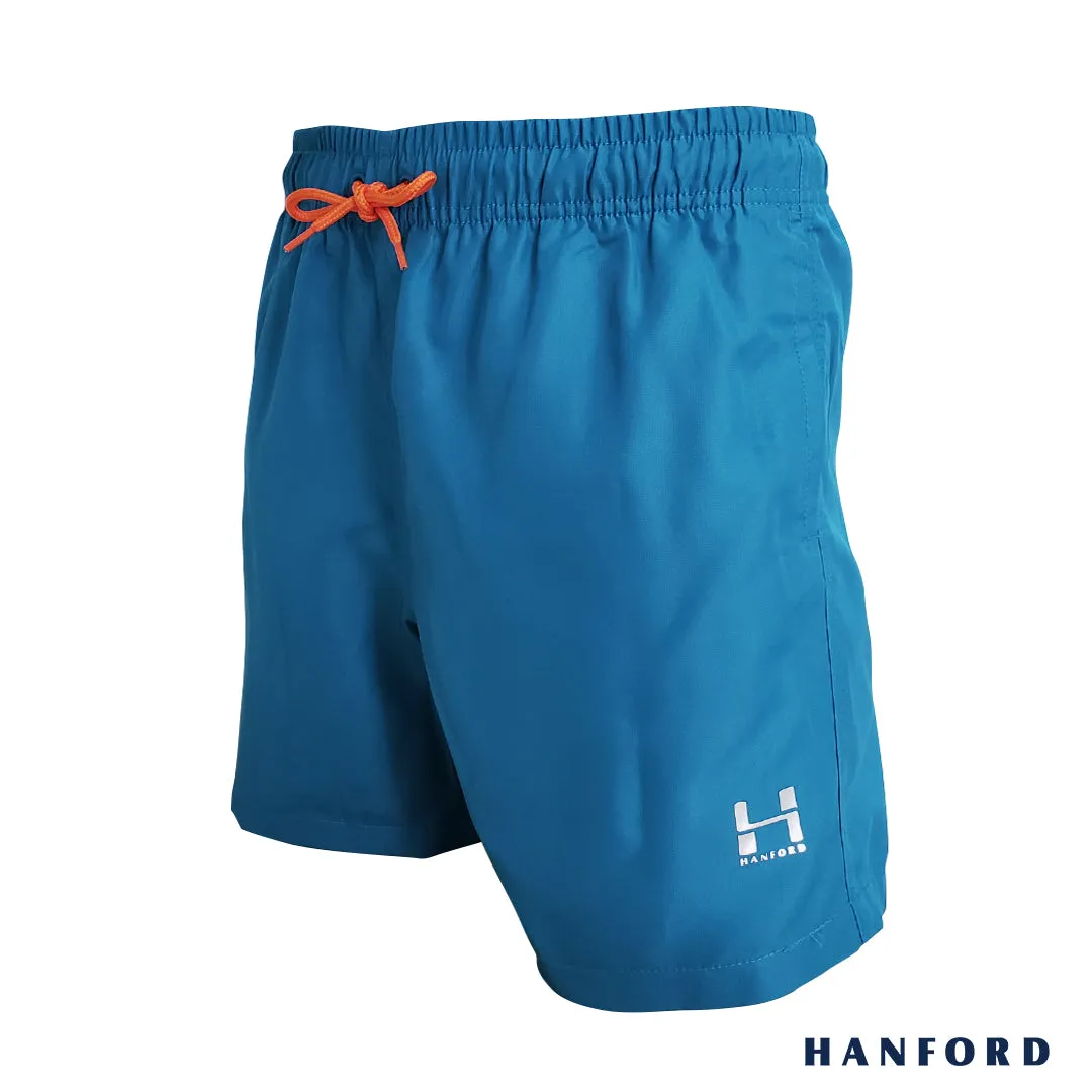Hanford Men Shorts w/ Drawstring w/ Mesh Pouch Brett - Polar Night / Lyon Blue (1PC/SinglePack)