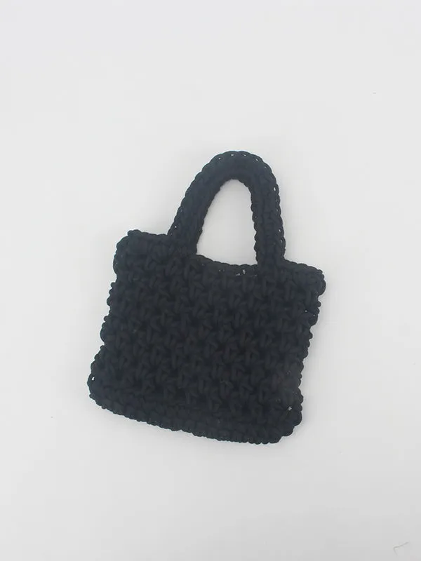 Hollow Solid Color Mini Bags Bags Accessories Handbags