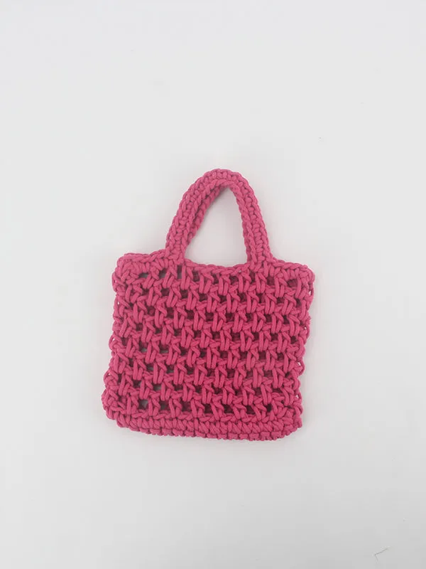 Hollow Solid Color Mini Bags Bags Accessories Handbags