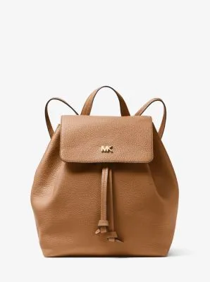 Junie Medium Pebbled Leather Backpack