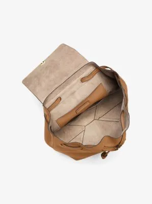 Junie Medium Pebbled Leather Backpack