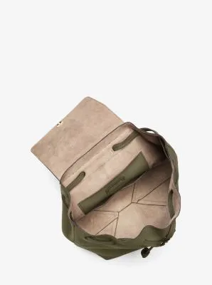 Junie Medium Pebbled Leather Backpack