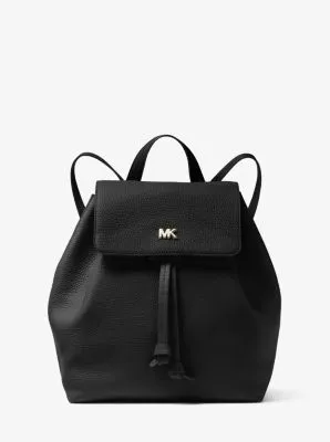 Junie Medium Pebbled Leather Backpack