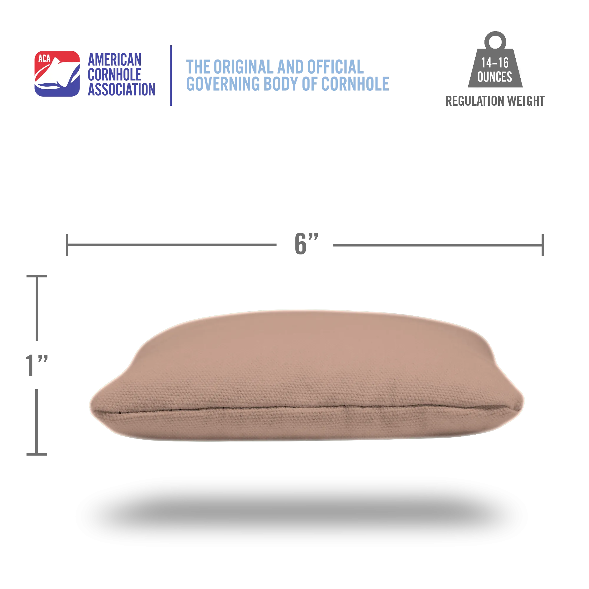 Khaki Daily 66x Cornhole Bags