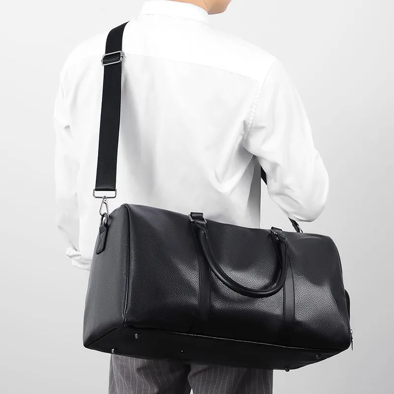 Luxury Leather Weekender Bag