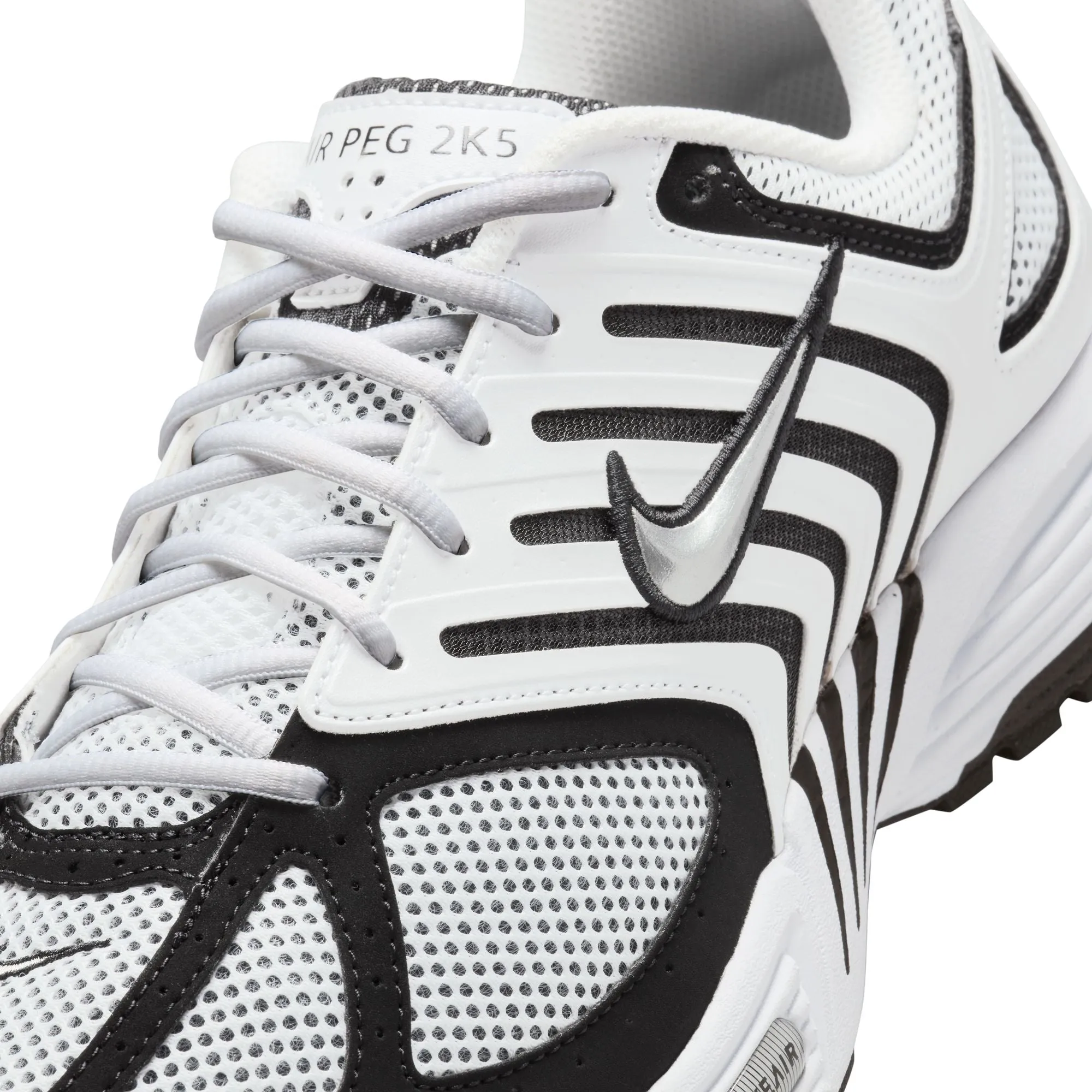 Men's Nike Air Peg 2K5 - "White/Metallic Silver-Black"