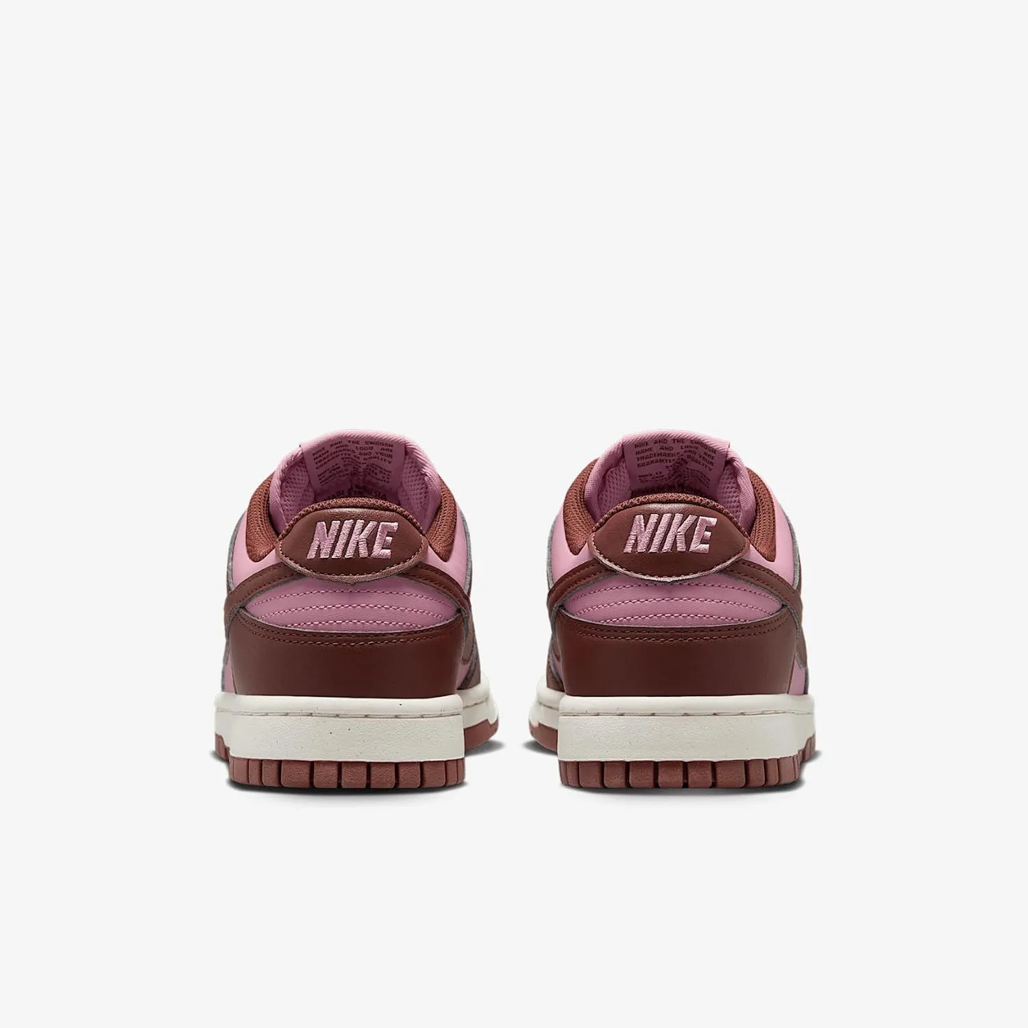 Nike Dunk Low Next Nature Women's Shoes (DD1873-114, White/Dark Pony/Sail/Elemental Pink)