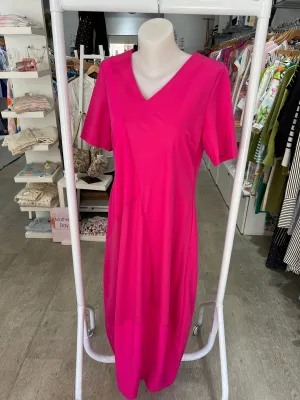Peruzzi Two Tone Fuchsia Dress