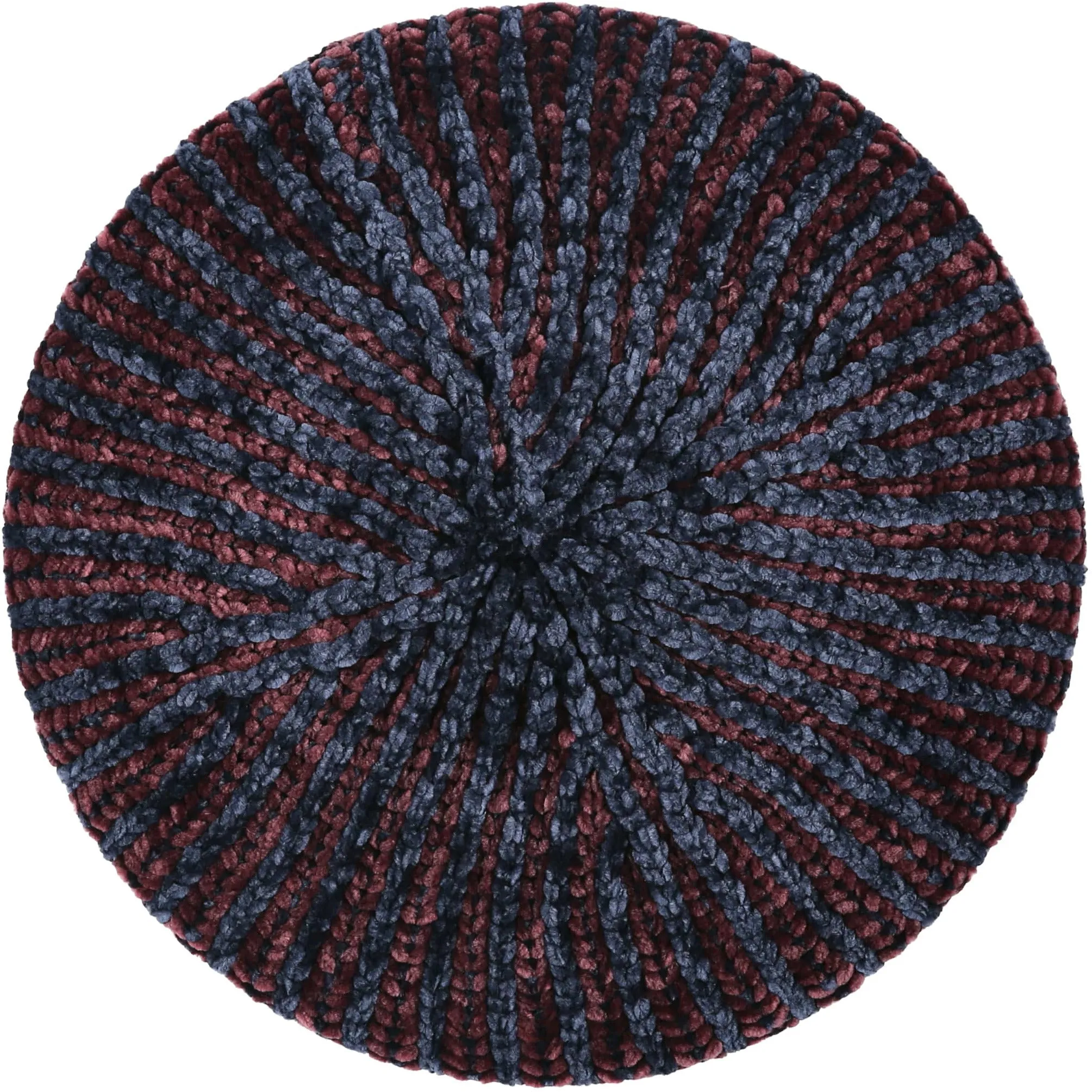 Ribbed Velvet Two Tone Chenille