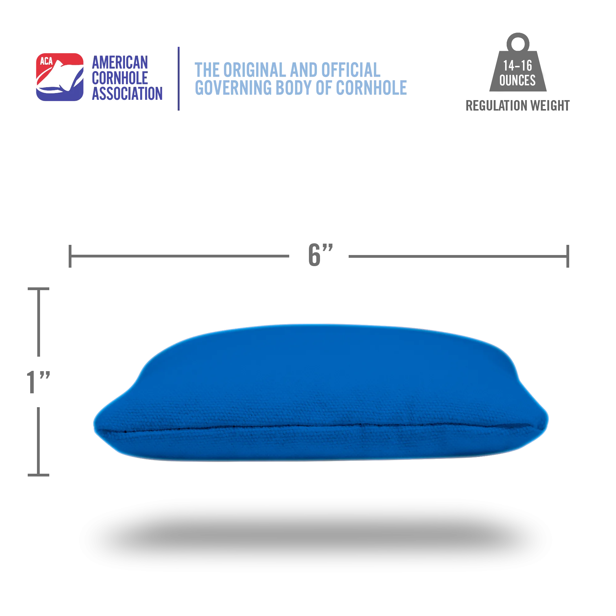 Royal Blue Daily 66x Cornhole Bags