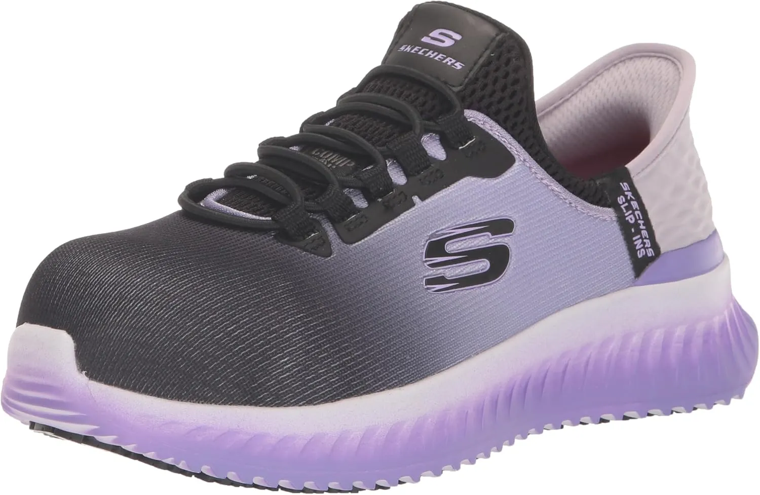 Skechers Women's ins Work: Tilido-Ombray Slip Resistant Bungee Sneakers Industrial Shoe