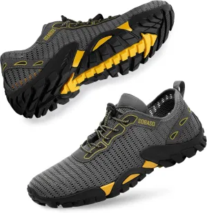 SOBASO Water Shoes Women Men Quick Drying Swim Beach Aqua Shoes for Water Sport Diving Hiking Sailing Travel