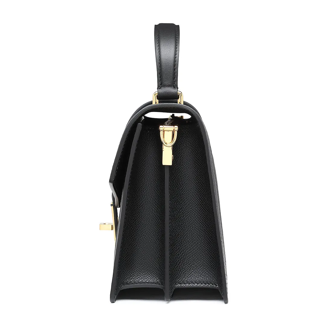 TIANQINGJI Handmade Genuine Leather Organ Crossbody Bag