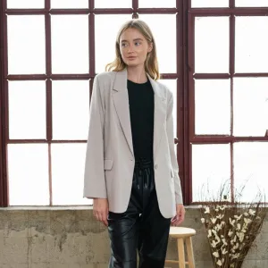 Two Tone Blazer (Natural)