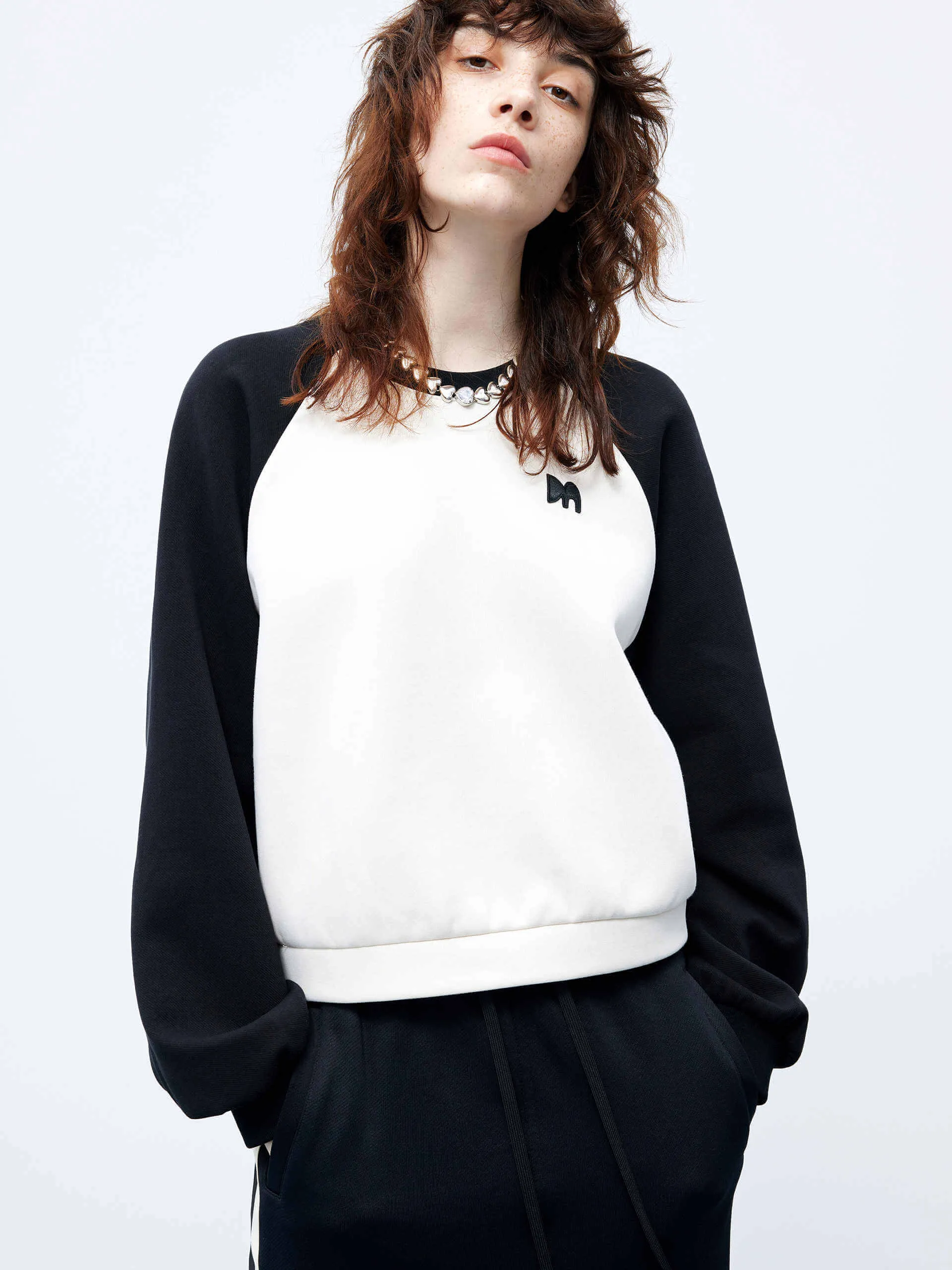 Two Tone Logo Sweatshirt