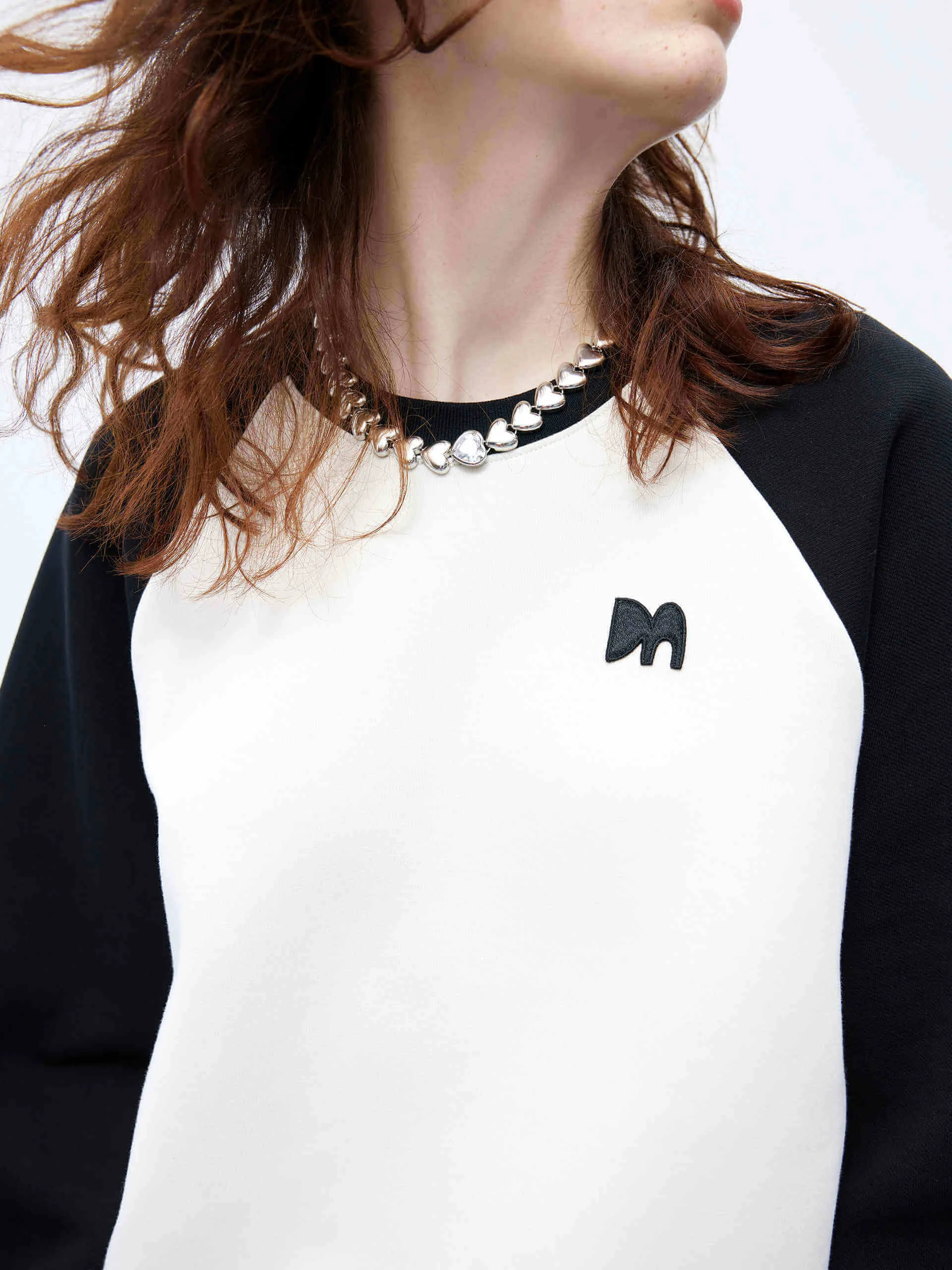 Two Tone Logo Sweatshirt