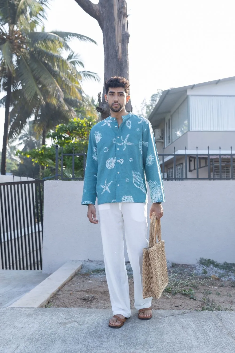 TWO-TONE RESORT SHIRT