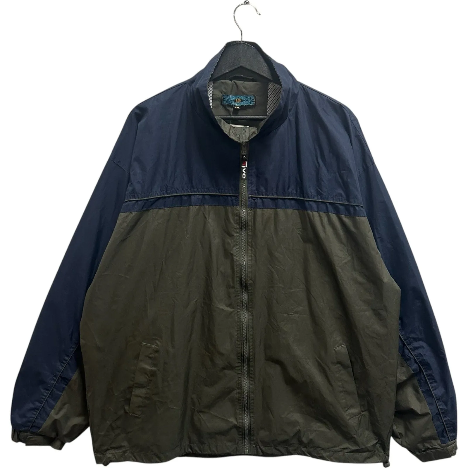 Vintage Two Tone Full Zip Windbreaker