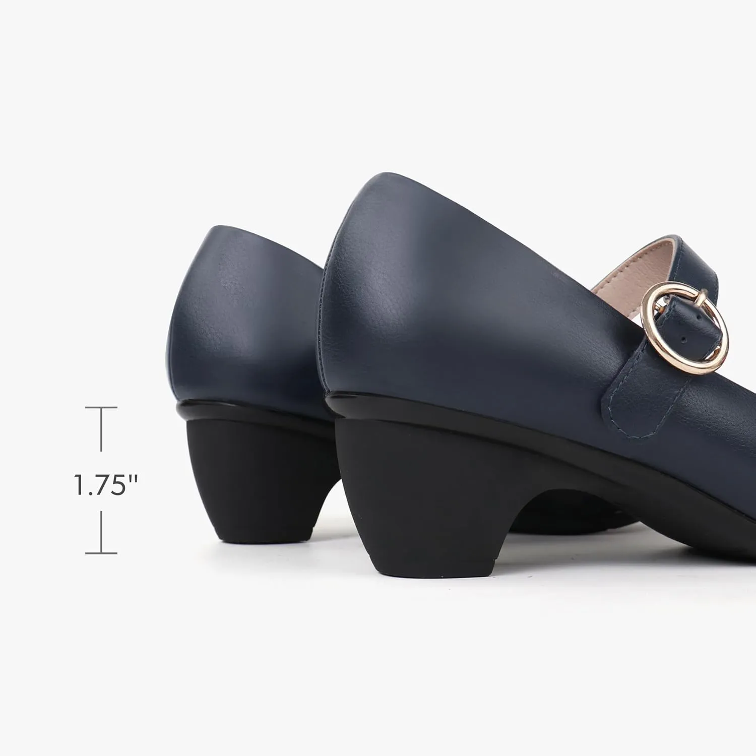 Women Mary Janes Pumps Chunky Shoes Dress Shoes