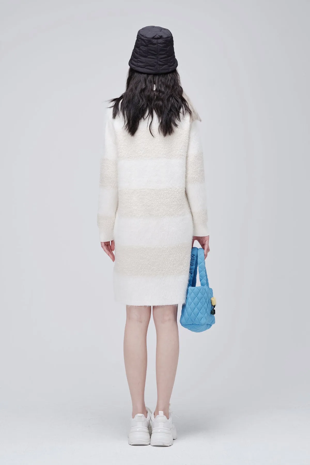 ZI II CI IEN| Blue Tulip Checked Toast Bag